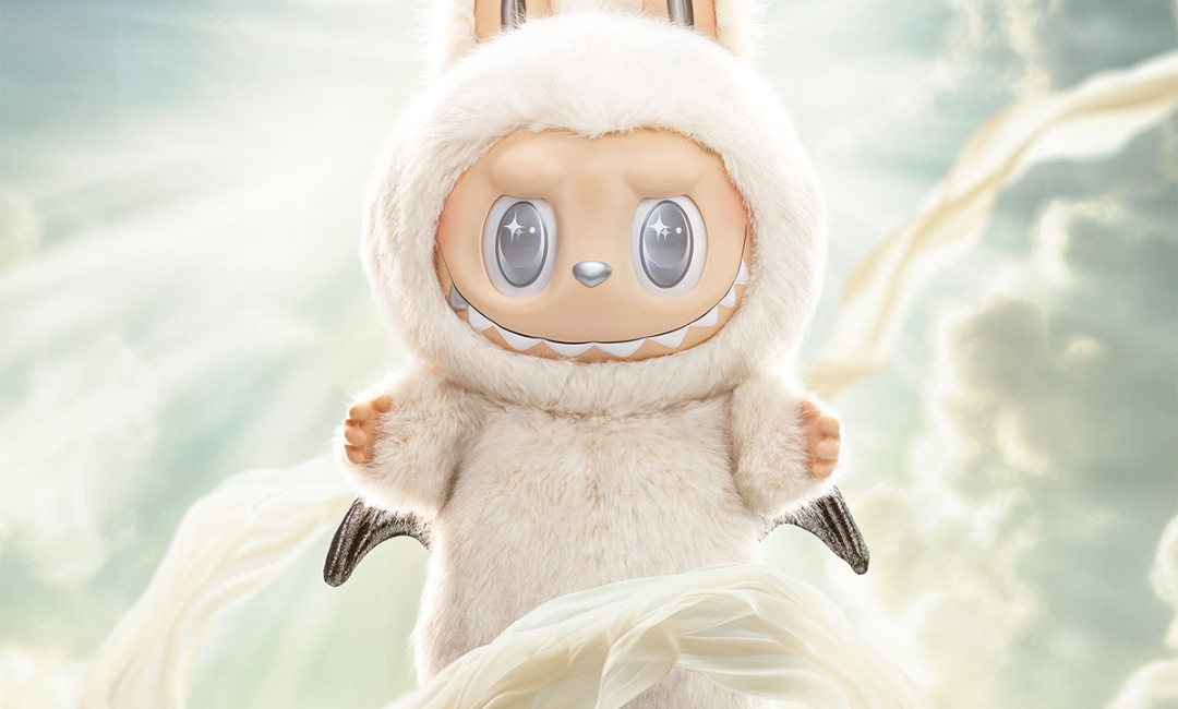 Pop Mart The Monsters Labubu Zimomo Angel in Clouds (Figurka 40cm)