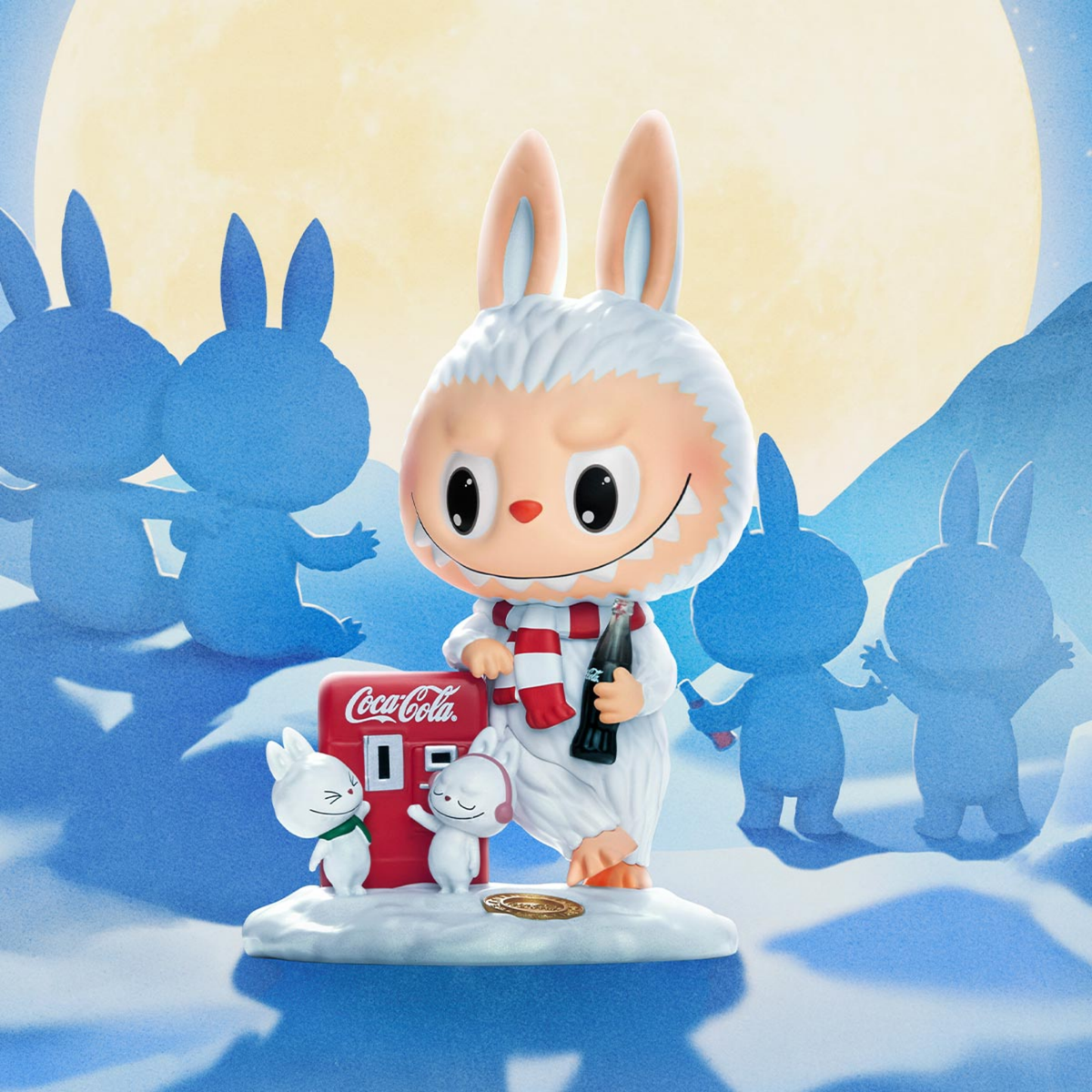 Pop Mart The Monsters Labubu Coca-Cola Series Sealed Case (Zestaw 10 szt.)