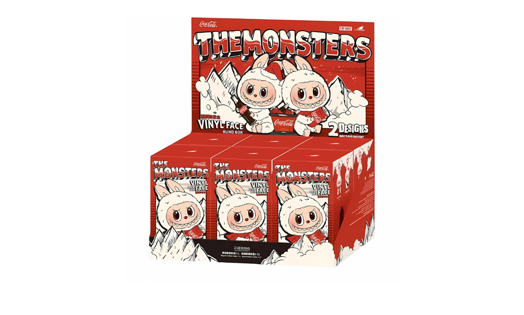 Pop Mart Labubu The Monsters Coca-Cola Vinyl Face (Zestaw 6 szt.)