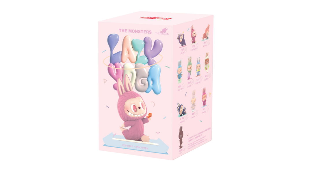Pop Mart Labubu The Monsters Lazy Yoga Series Figures Sealed Case (BLINDBOX)