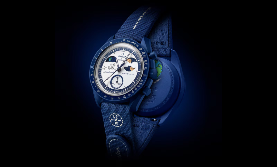 Swatch x Omega Bioceramic Moonswatch Mission To Earthphase Moonshine Snoopy Gold (07.10.2025)