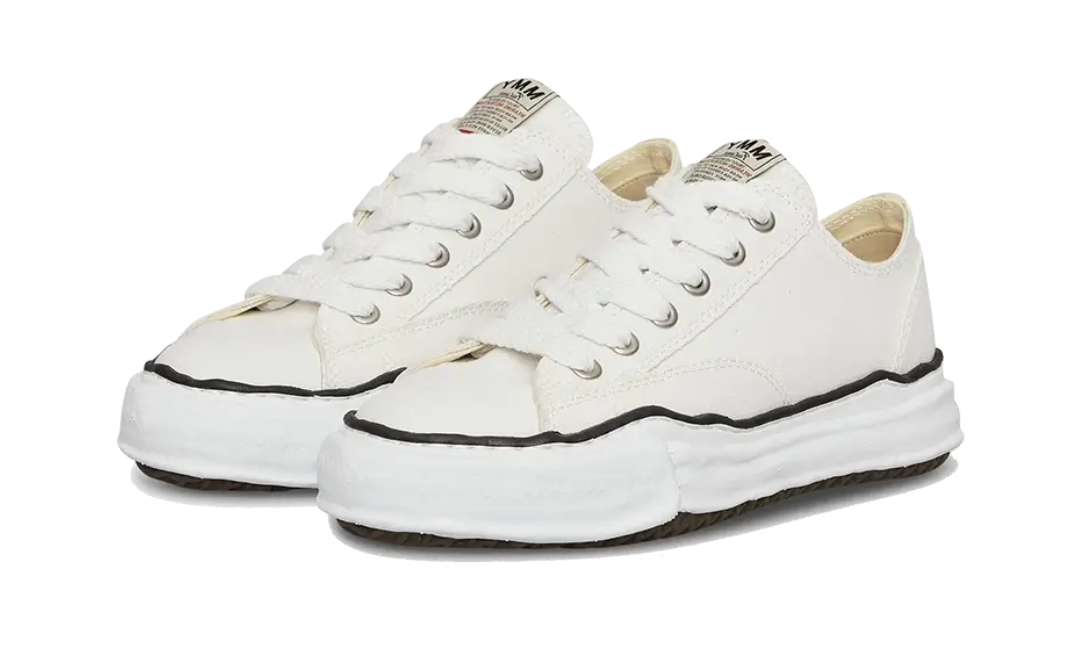 Maison Mihara Yasuhiro Peterson OG Sole Canvas Low White