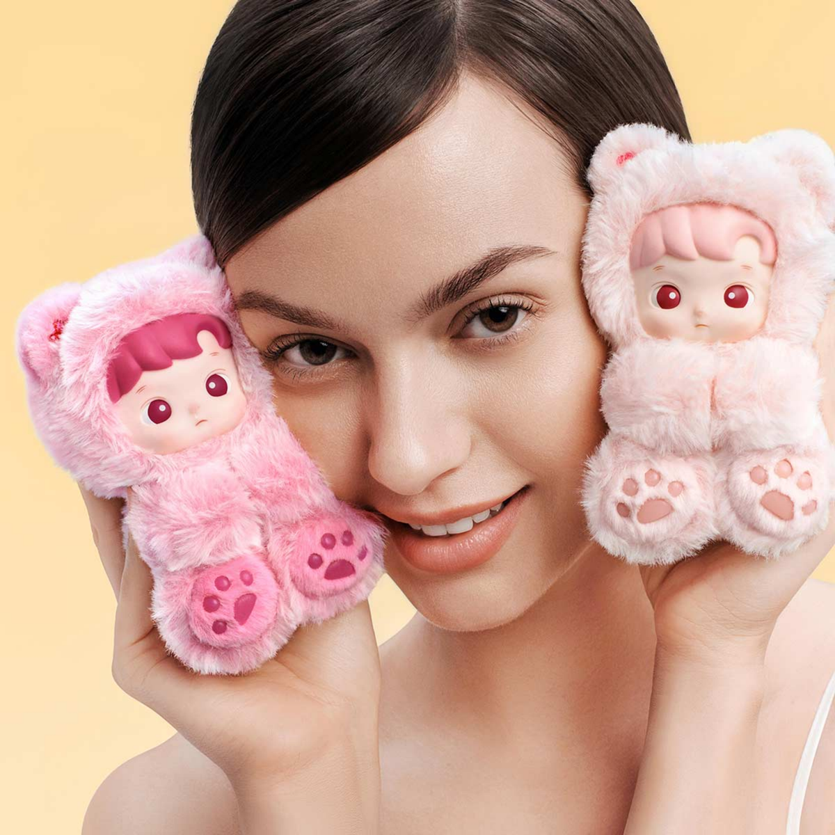 Pop Mart HACIPUPU Gummy Bear Series Vinyl Plush Pendant (BLINDBOX)