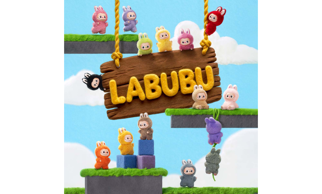 Pop Mart Labubu The Monster Pin for Love (N-Z) Brelok Blind Box