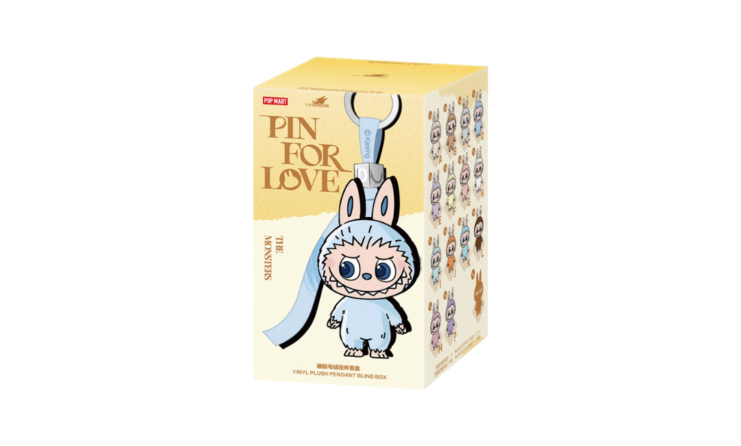 Pop Mart Labubu The Monster Pin for Love (A-M) Brelok Blind Box