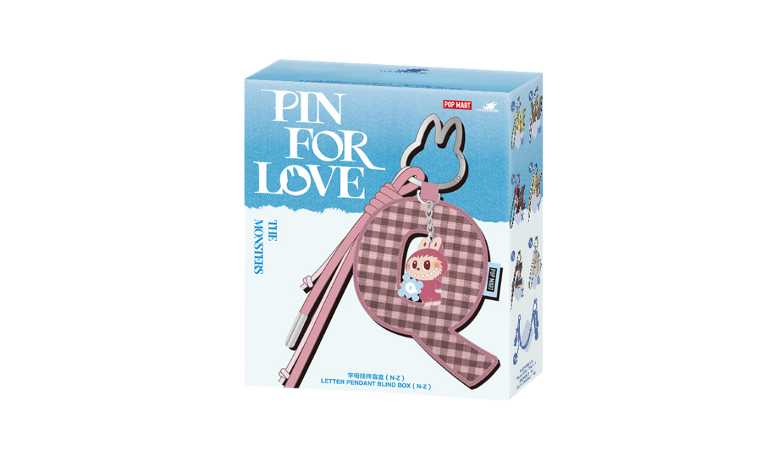 Pop Mart Labubu The Monster Pin for Love Series (N-Z) Brelok Blind Box
