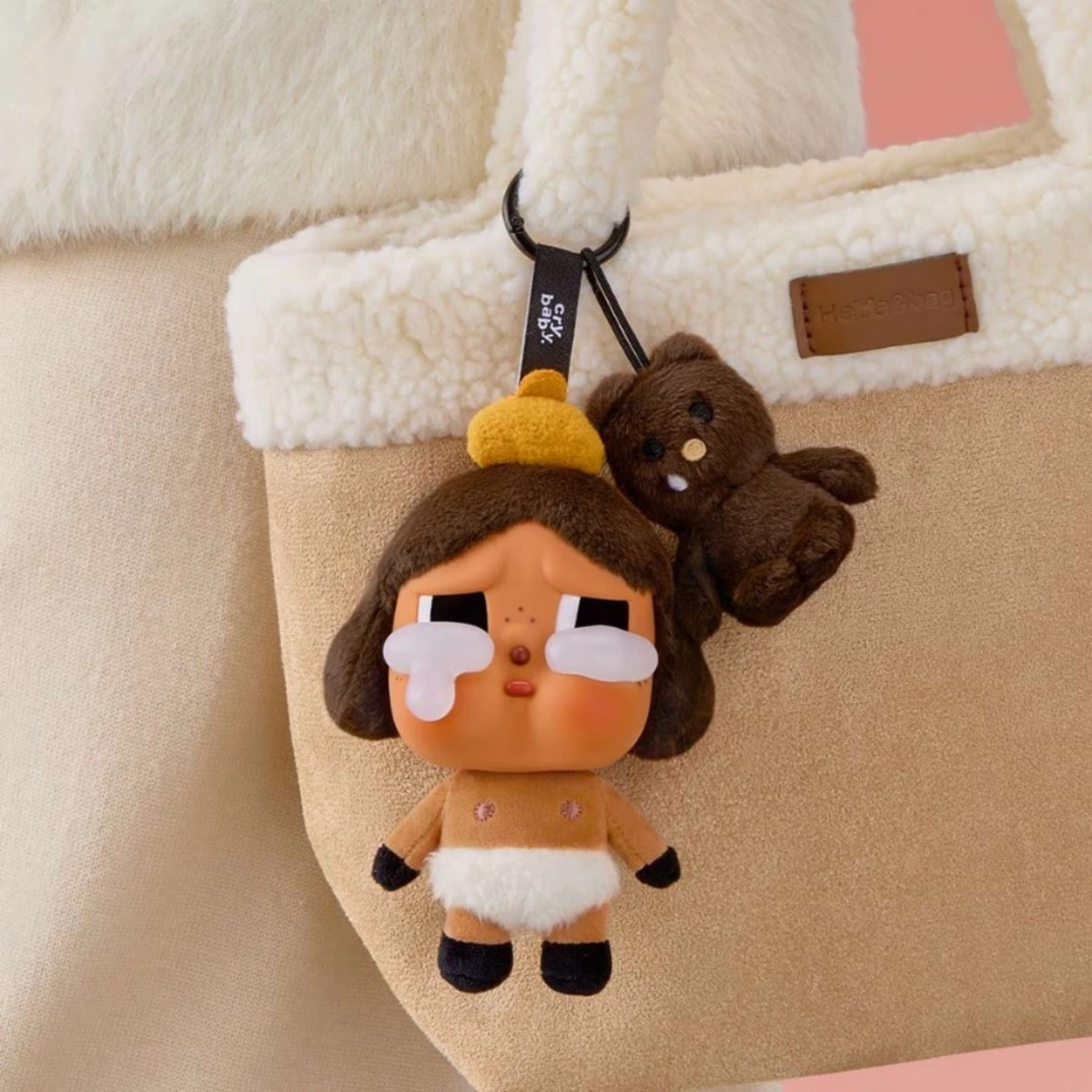 Pop Mart CryBaby Crying Again Series Vinyl Face Plush Sealed Case (Set of 6)