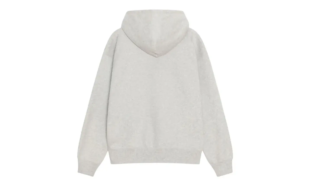 Stussy x Nike Fleece Zip Hoodie Grey Heather (FW25)