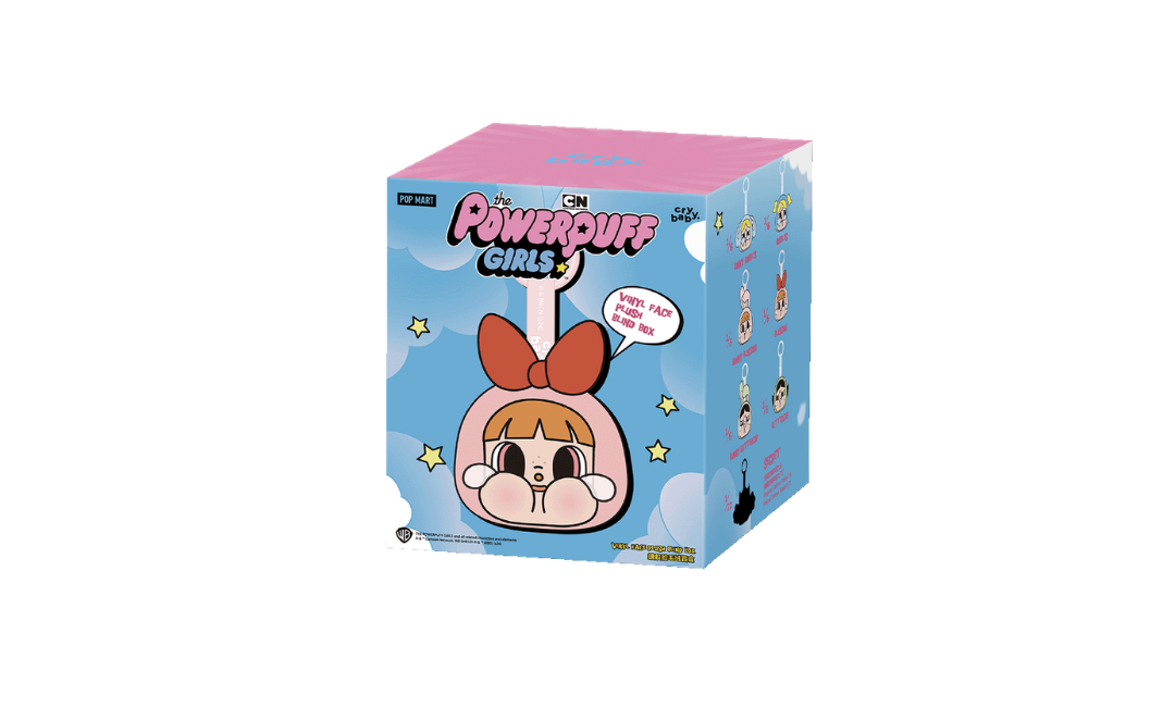 Pop Mart CryBaby x Powerpuff Girls Series Vinyl Face Plush Sealed Case (BLINDBOX)