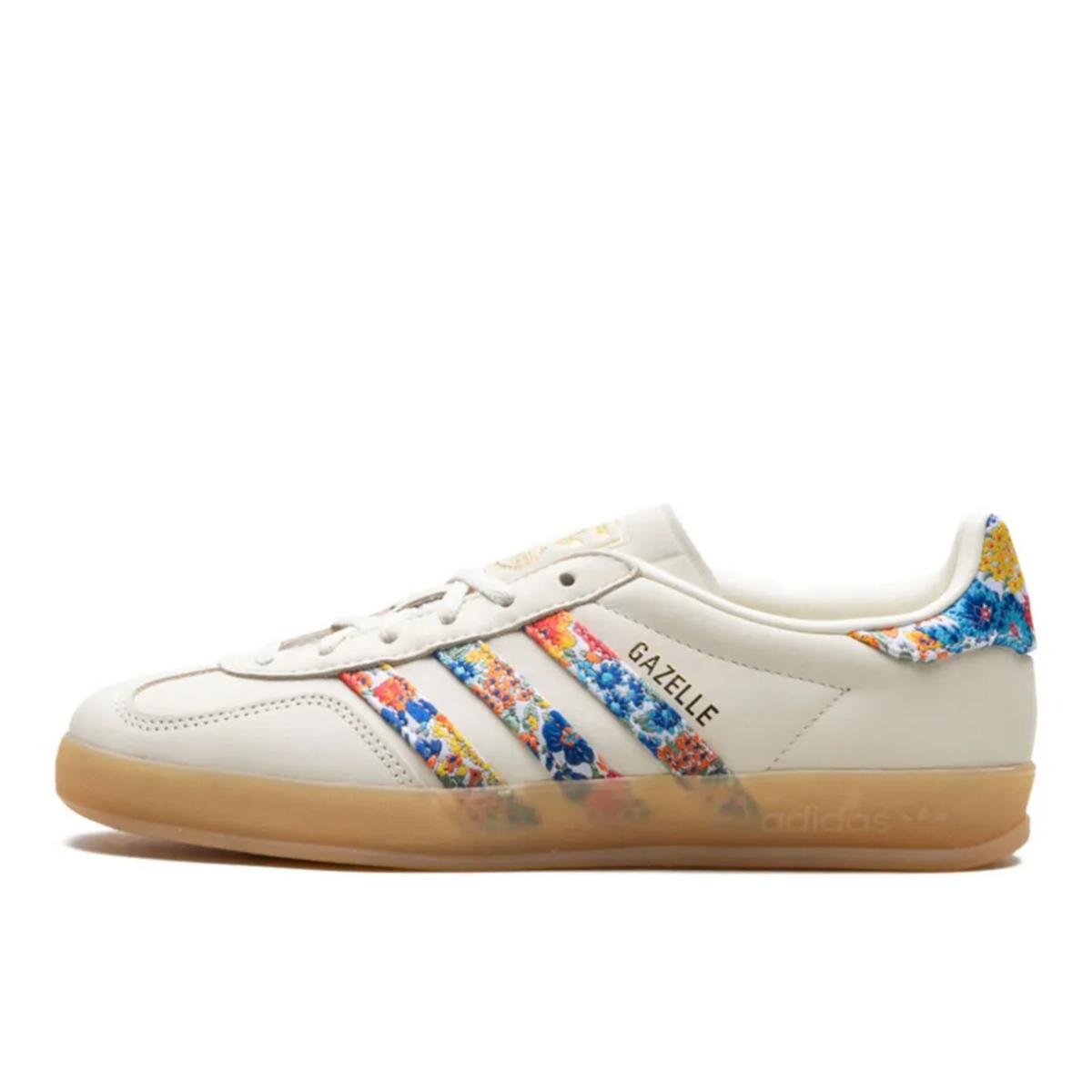 Adidas Gazelle Indoor Liberty London Floral Embroidery Stripes - JH7370