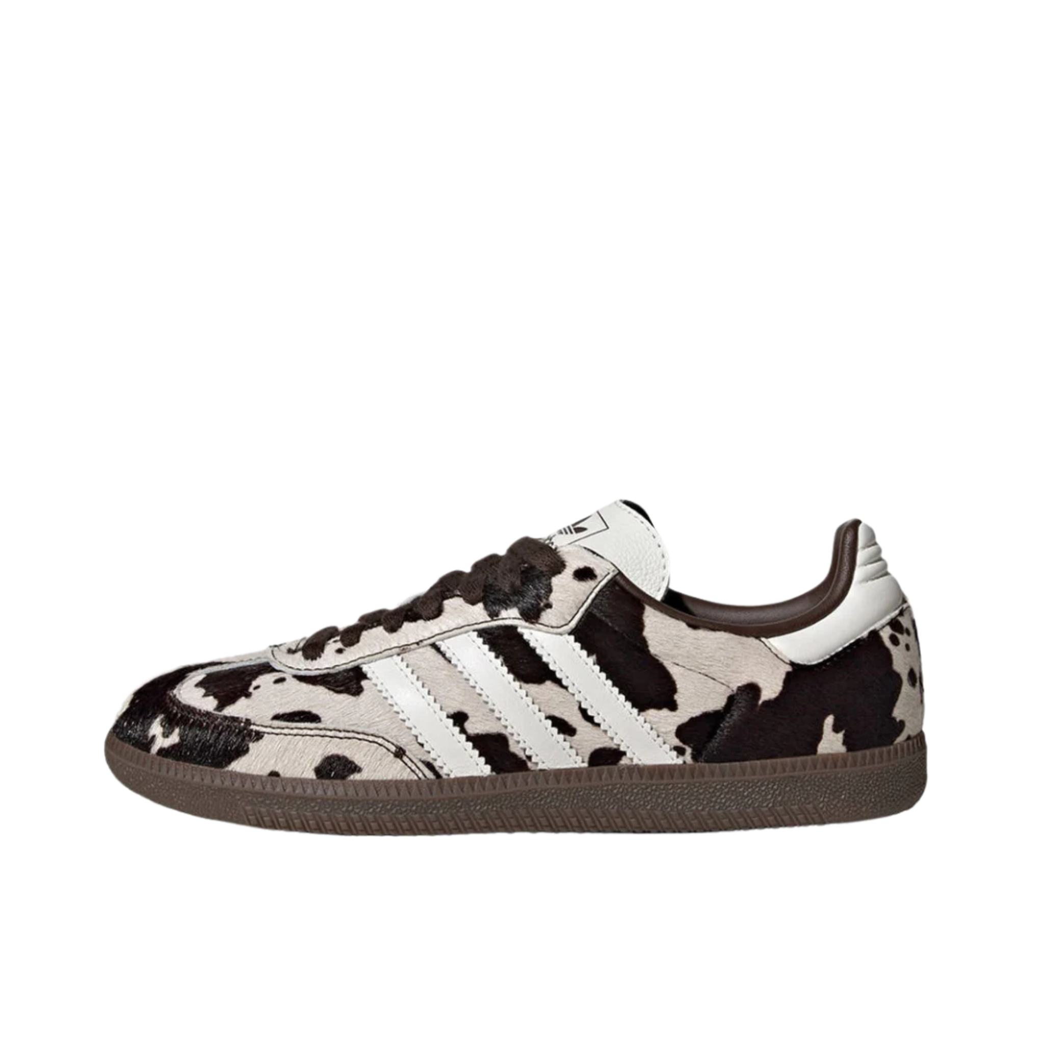 Adidas Samba OG Cow Print Dark Brown White - KK2238