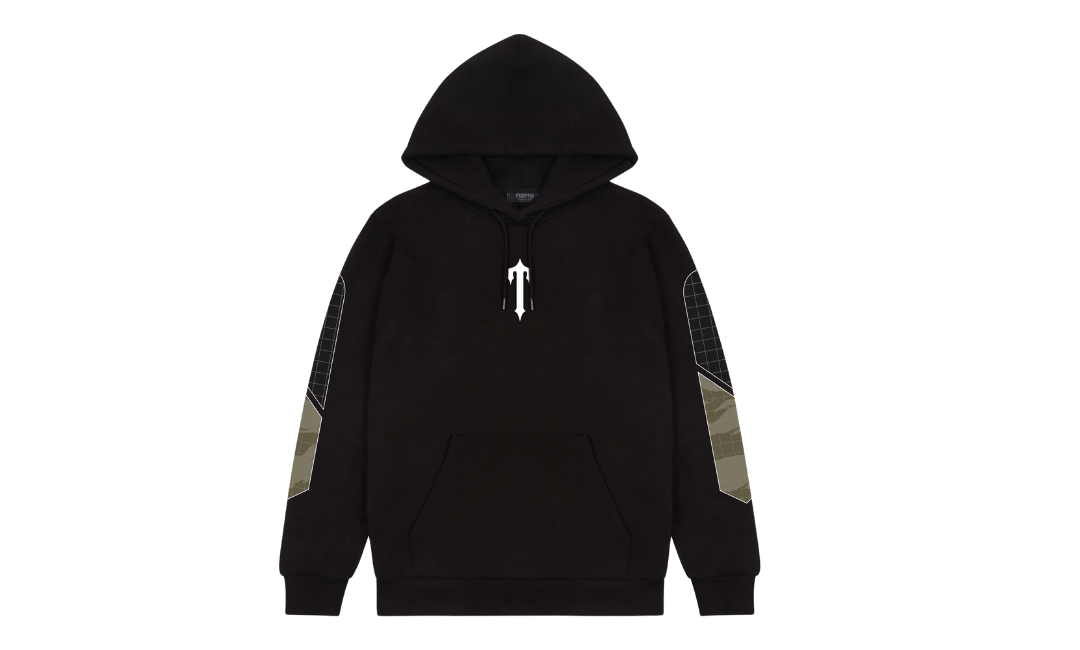 Trapstar Art Of War Camo Hoodie Black