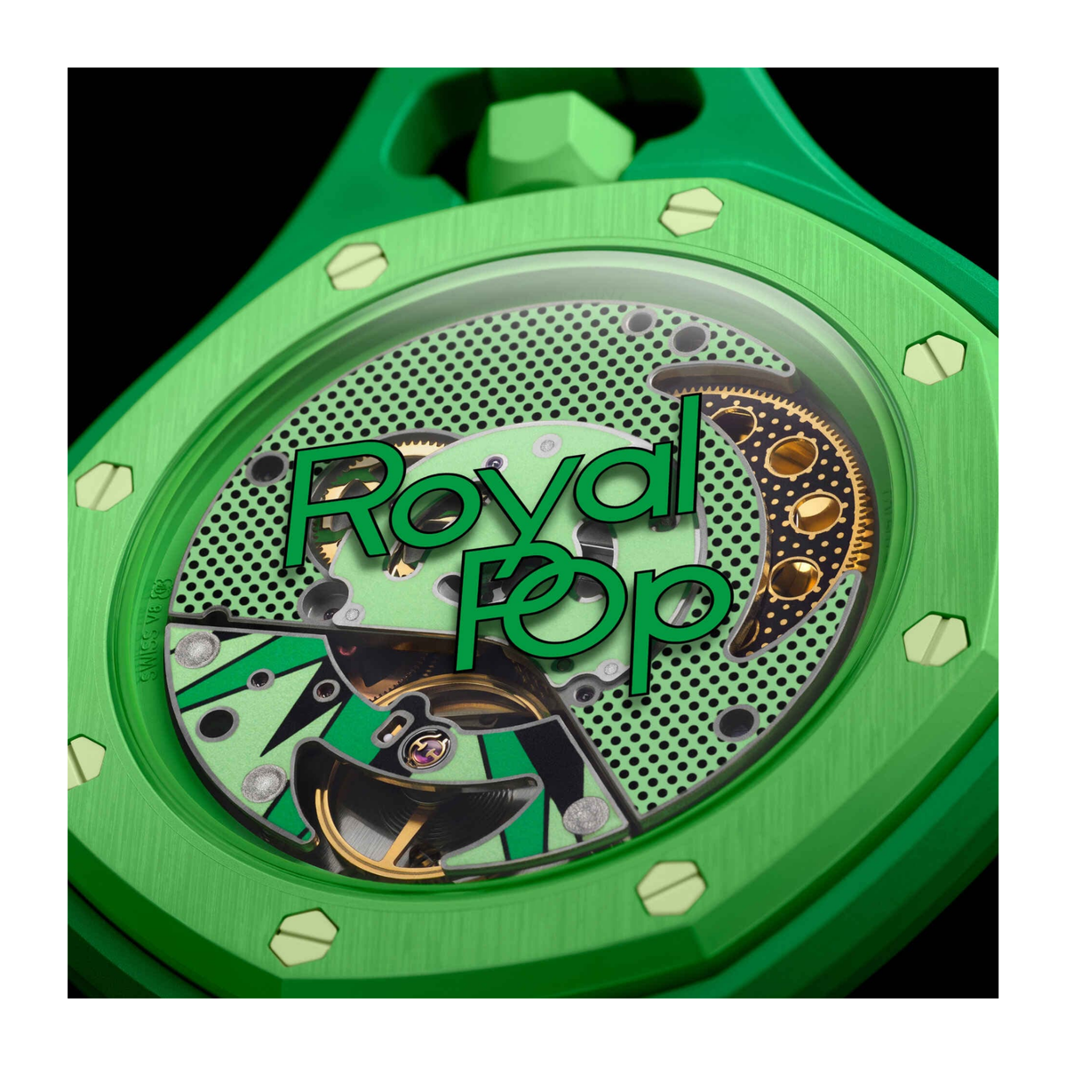 Audemars Piguet x Swatch Bioceramic Royal Pop Green Eight - SSX03G100N