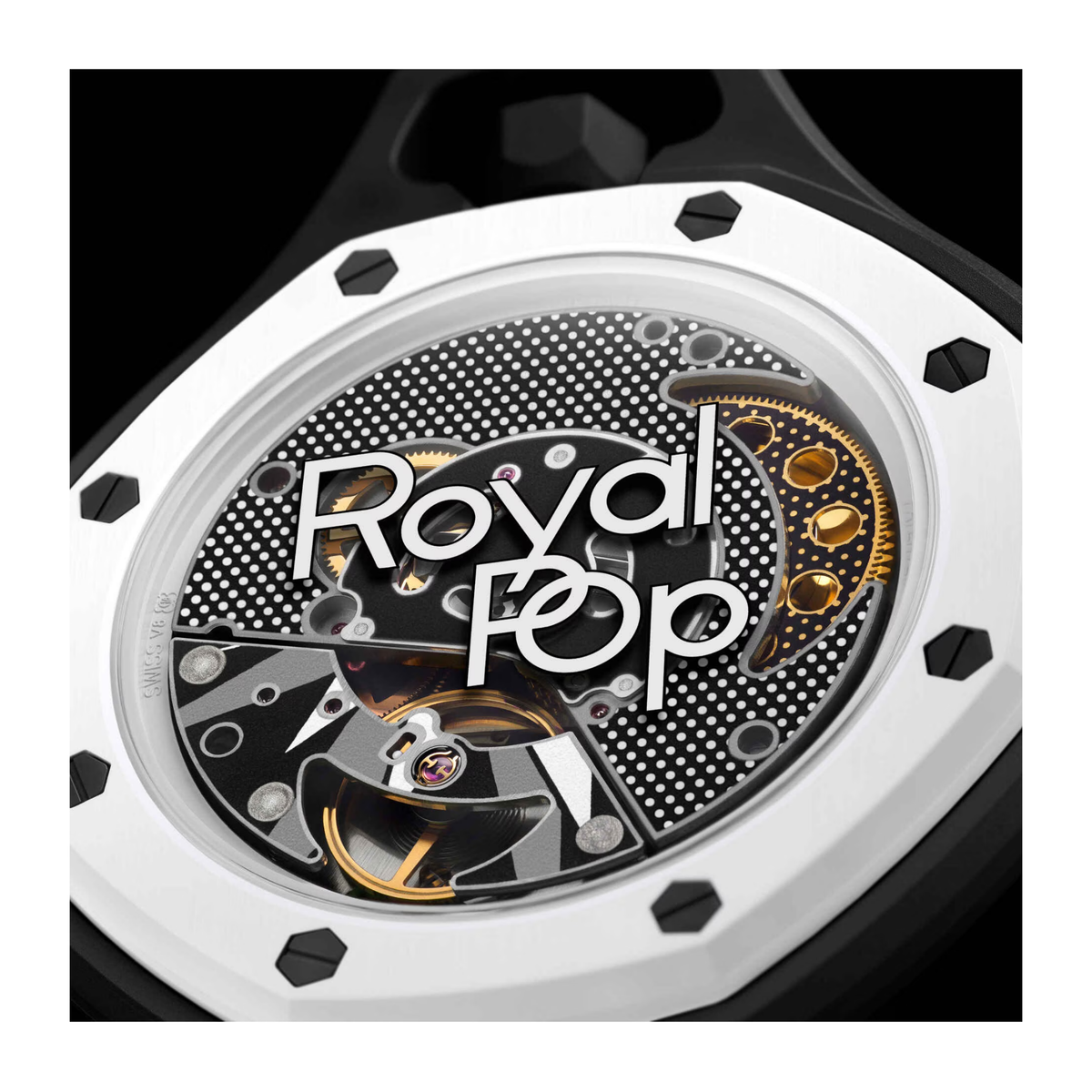 Audemars Piguet x Swatch Bioceramic Royal Pop Ocho Negro - SSX03W101N
