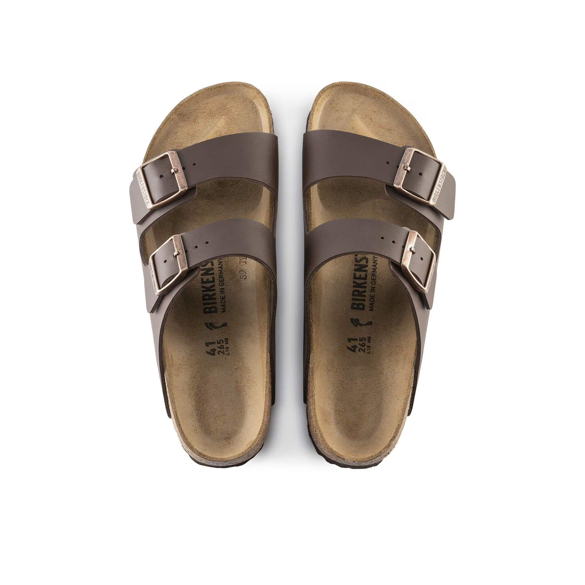 Birkenstock Arizona Birko-Flor Dark Brown - 0051701 / 0051703 