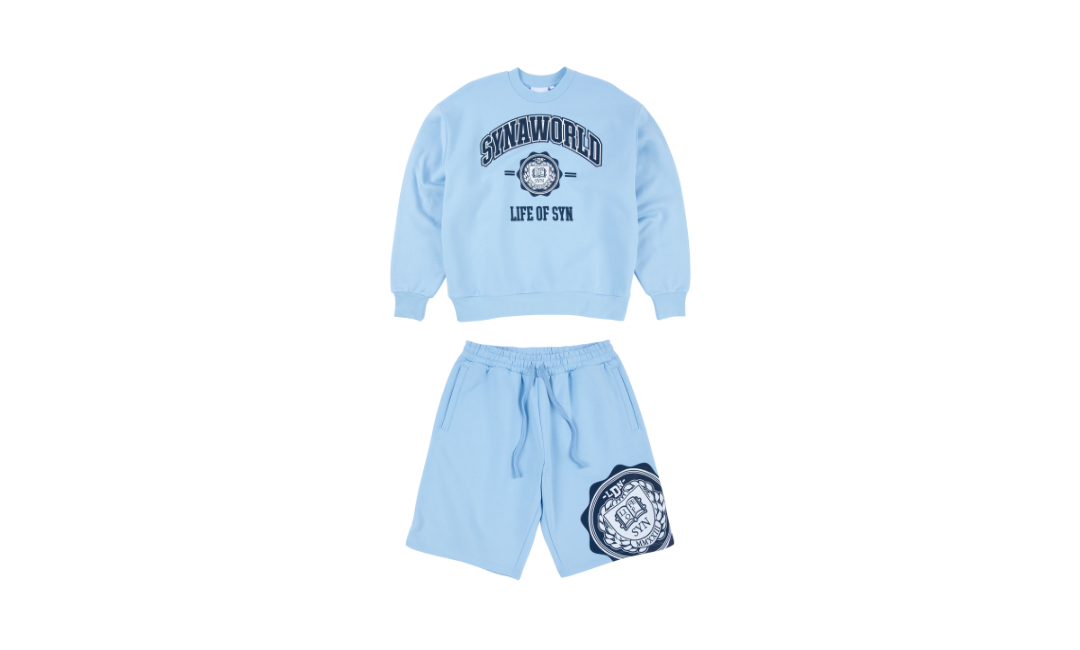 Syna World Central Cee College Crew Short Set