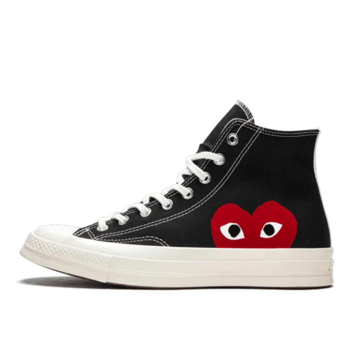 Converse Chuck Taylor All-Star 70s Hi Comme des Garçons PLAY Black 150204C A08791C