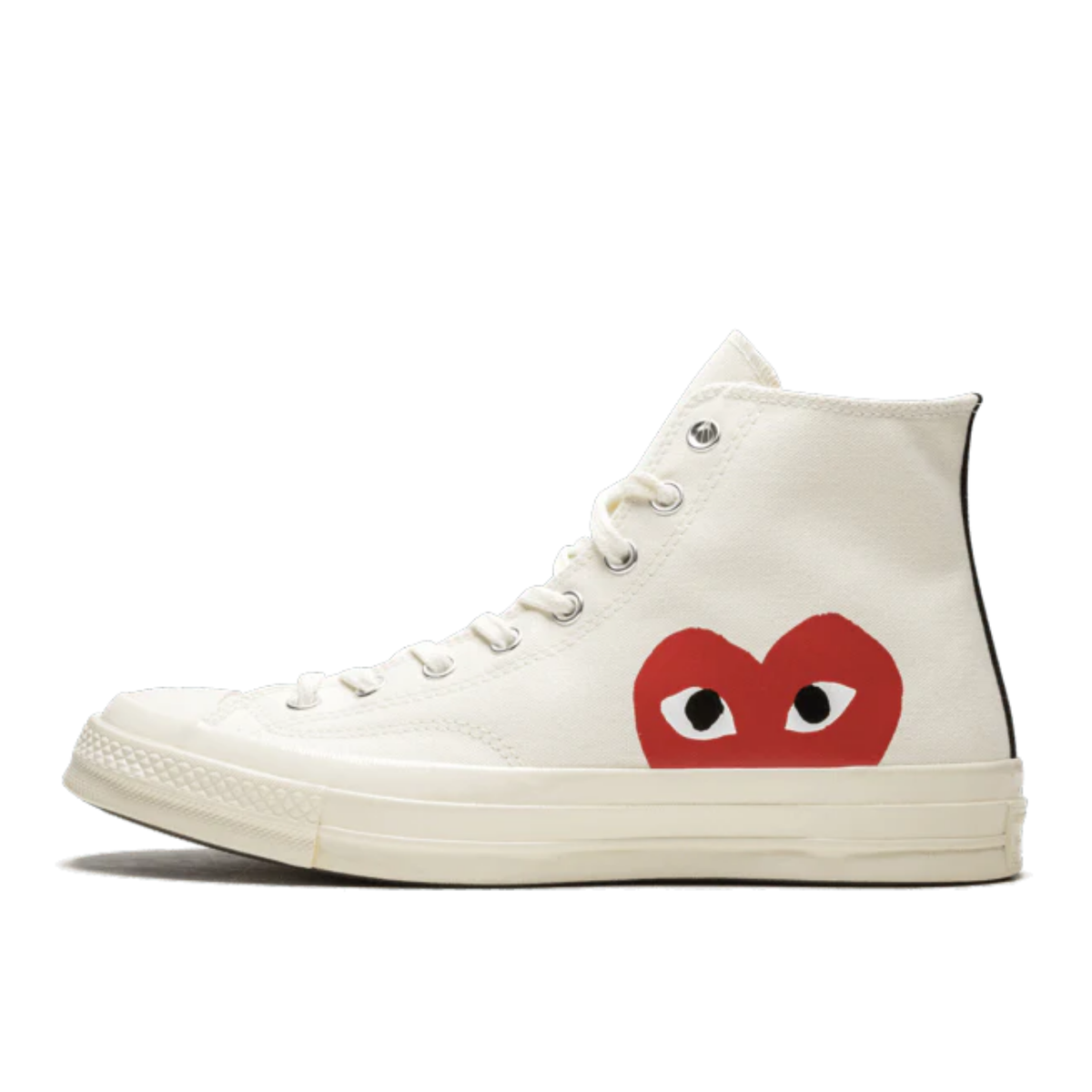Converse Chuck Taylor All-Star 70s Hi Comme des Garçons PLAY White - 150205C A08792C 1CK709
