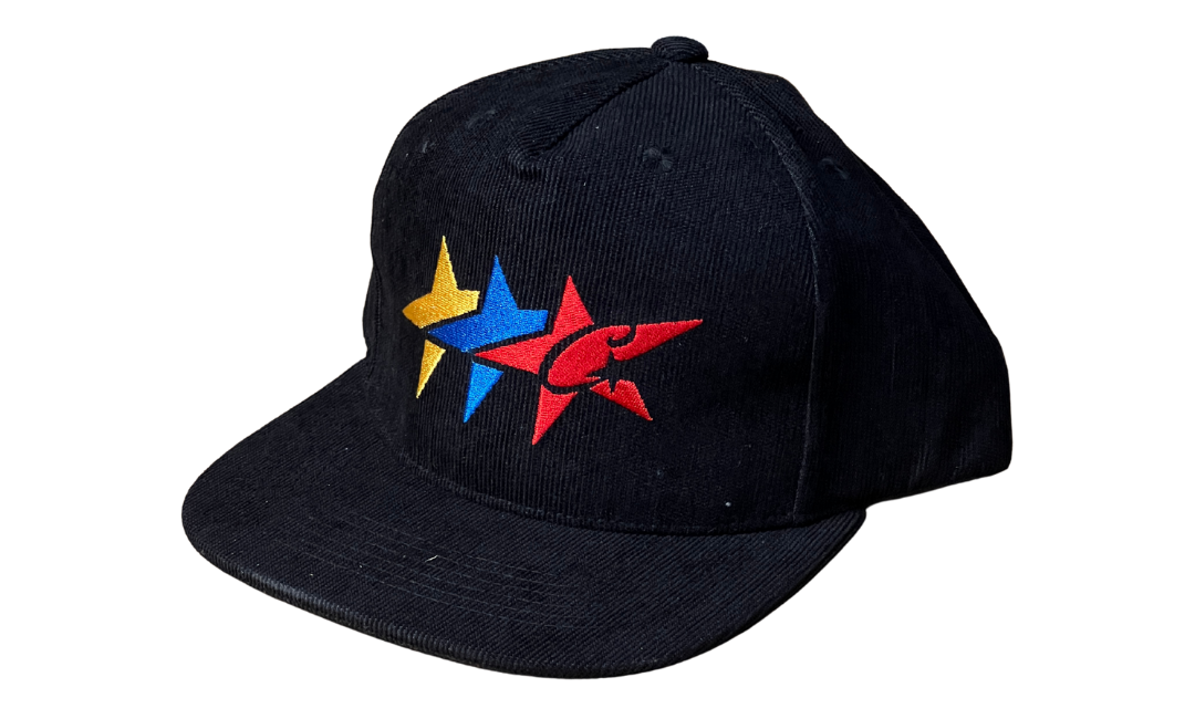 Corteiz C-Star Cordoruy Trucker Hat Black