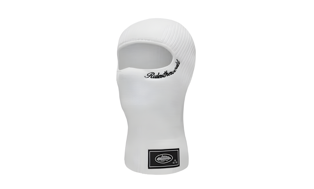 Corteiz Knit Balaclava - White