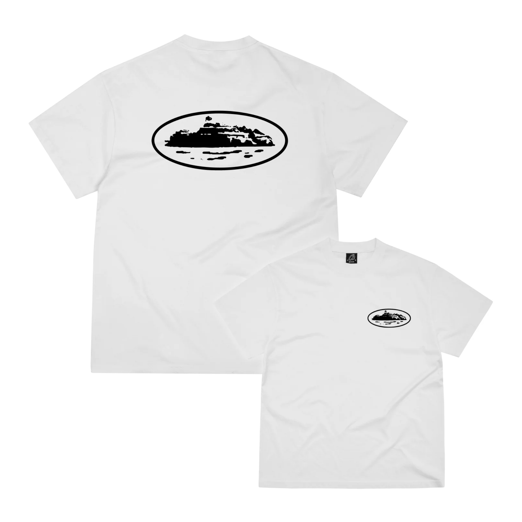 Corteiz OG Island Tee - White