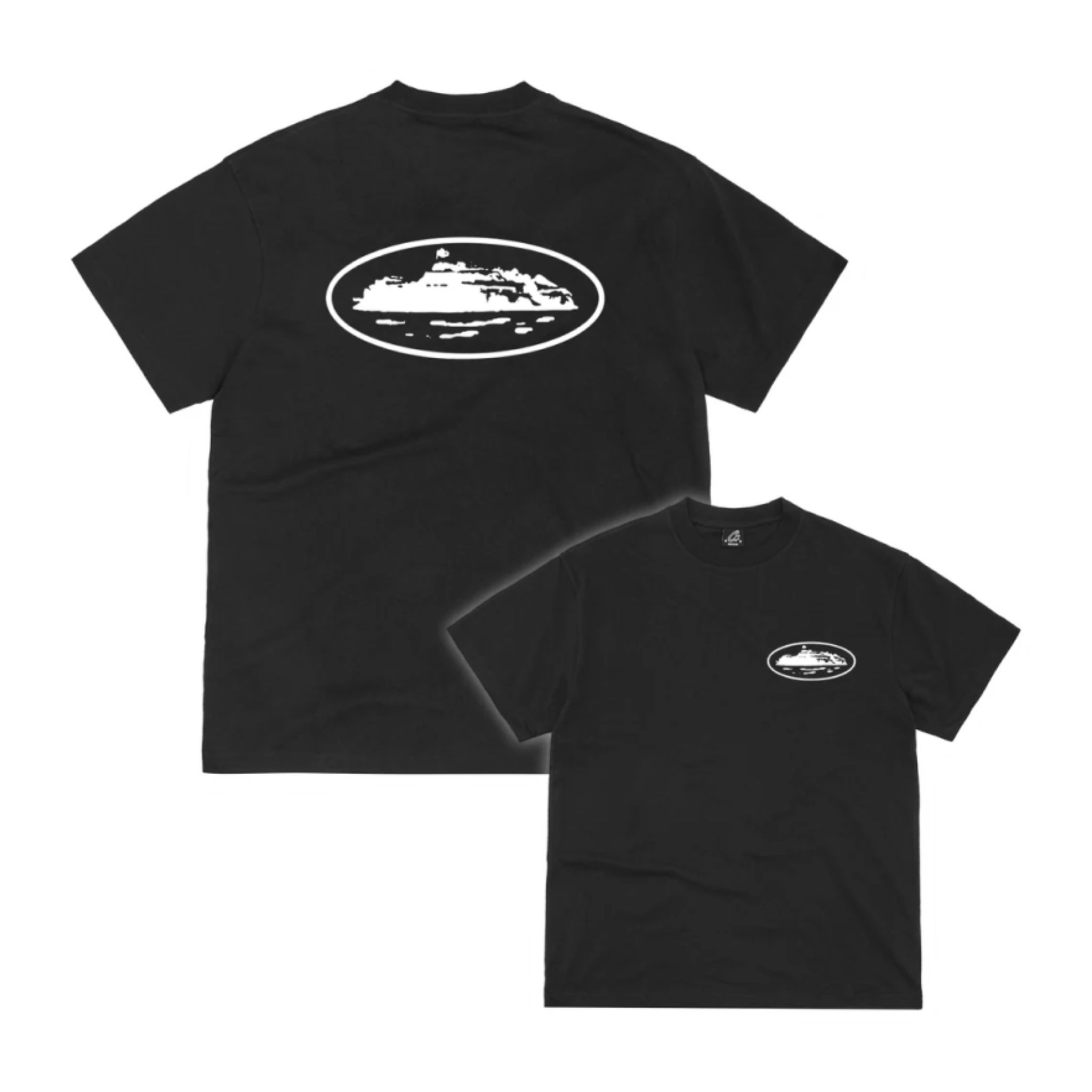 Corteiz OG Island Tee Black