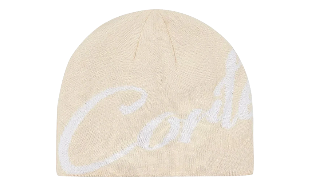 Corteiz OG Strike Beanie Cream