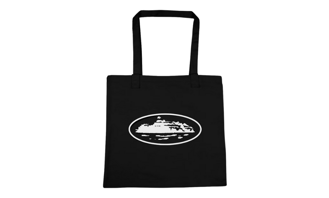 Corteiz Totebag Black White