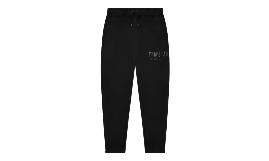 Trapstar Decoded Camo Hooded Tracksuit Blackout Edition