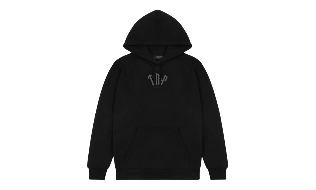Trapstar Friends & Family Hoodie Black Grey