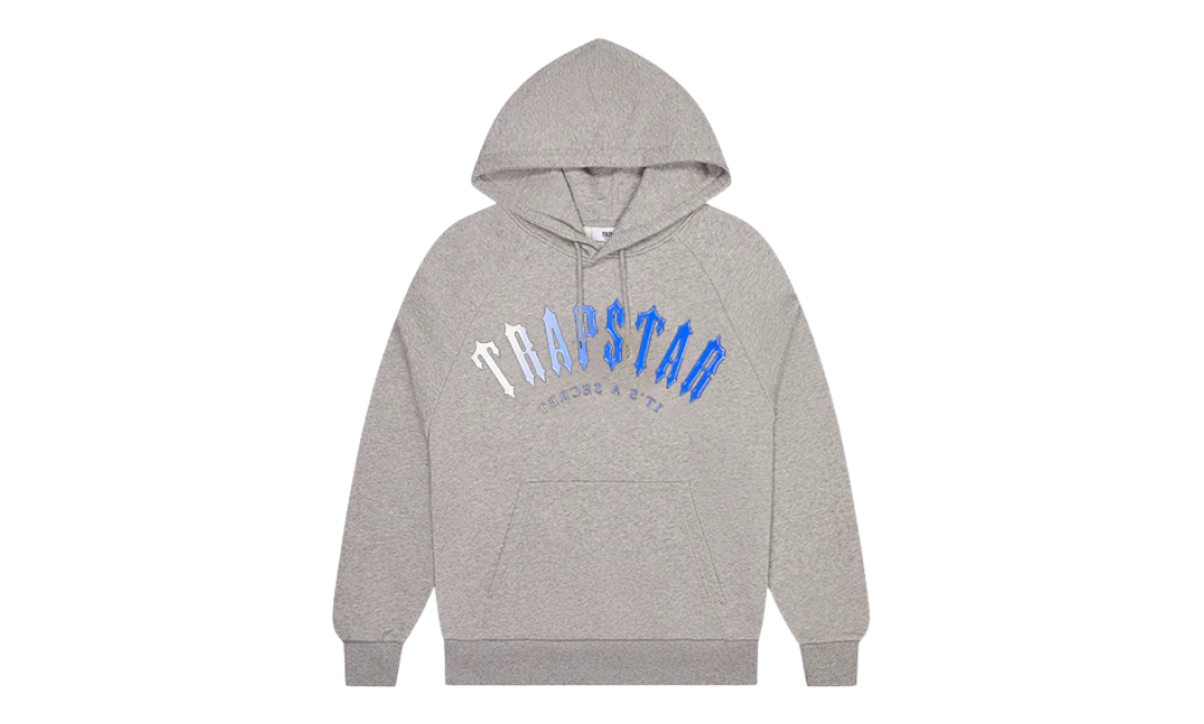 Trapstar Irongate Arch Fade Tracksuit Grey Blue