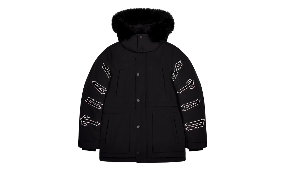 Trapstar Irongate Hooded Parka Black
