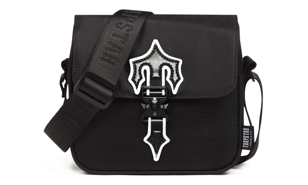 Trapstar Irongate T Cross Body Bag Black Reflective
