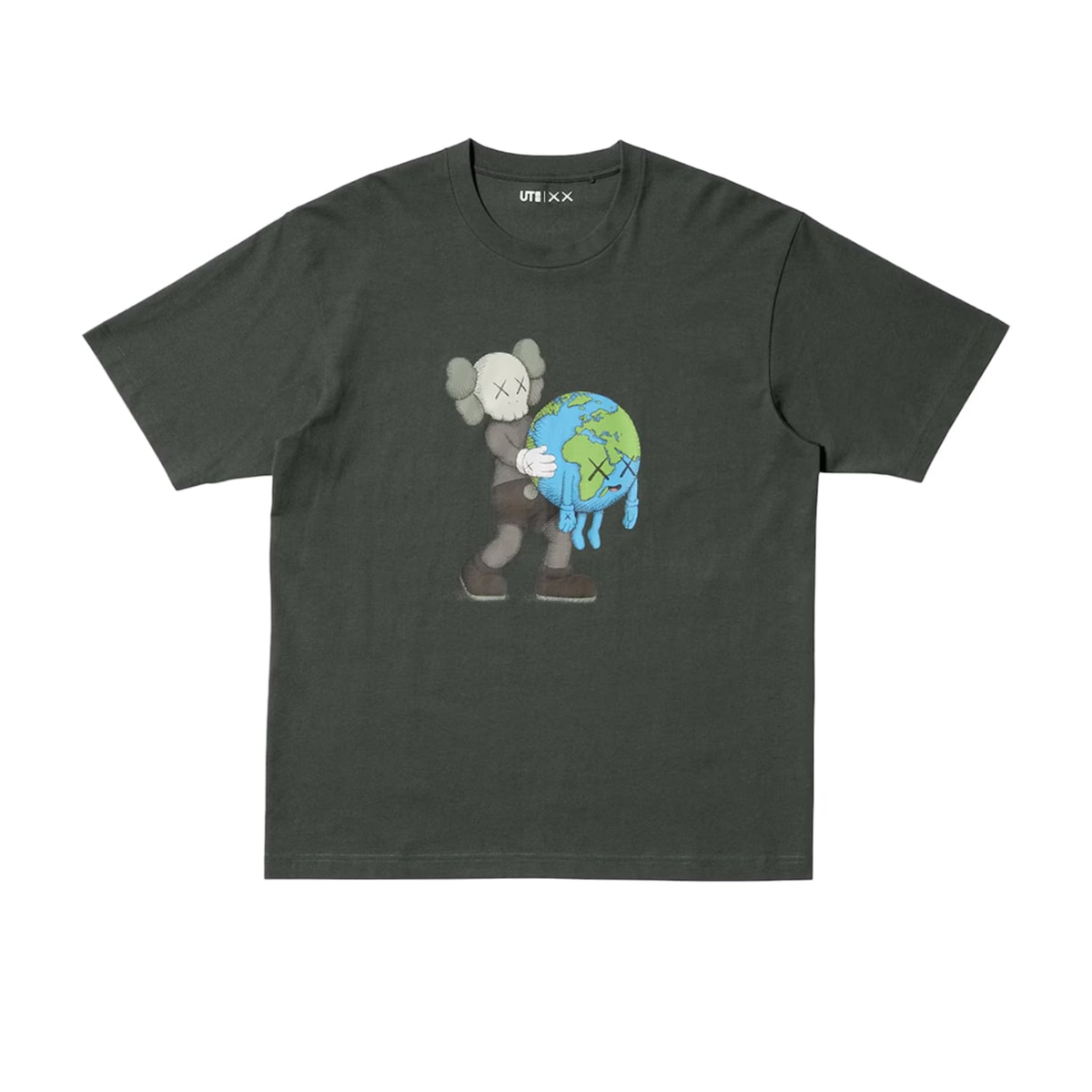Kaws Universe UT Graphic T-shirt Grey