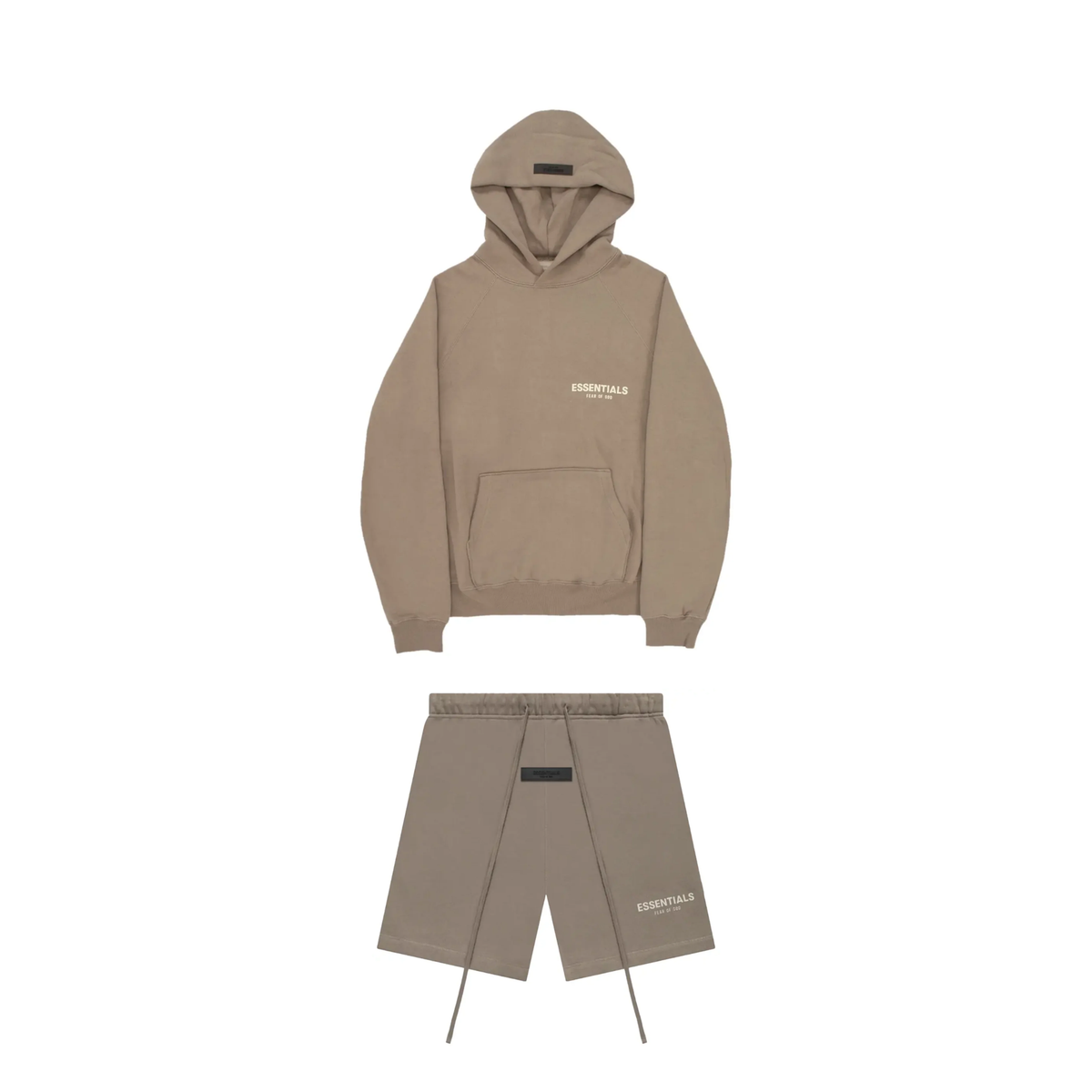 Komplet Essentials Bluza + Spodenki Desert Taupe