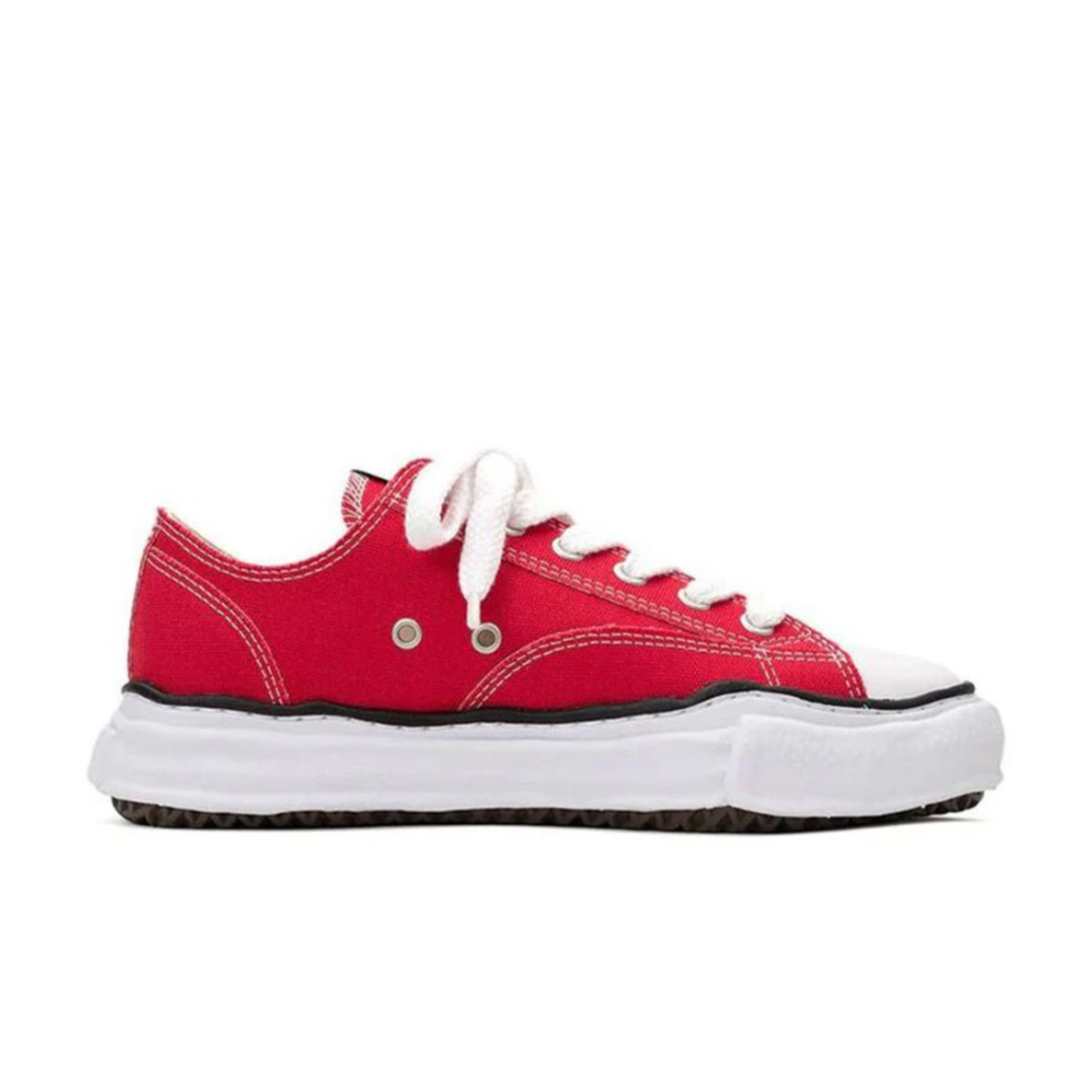 Maison Mihara Yasuhiro Peterson OG Sole Canvas Low Red