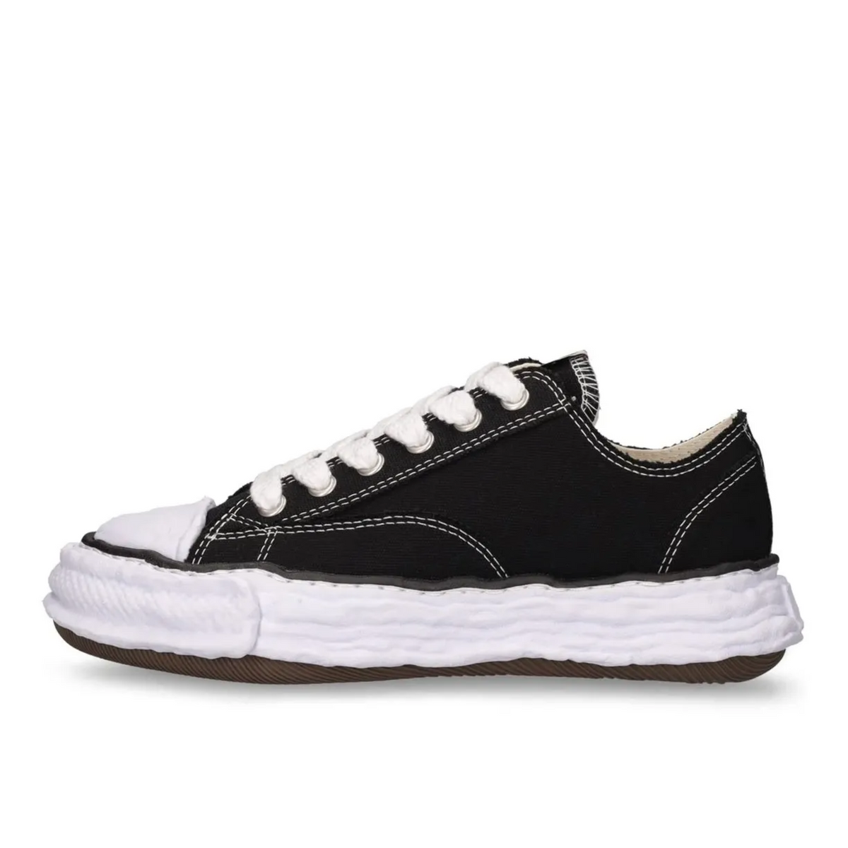 Maison Mihara  Yasuhiro Peterson Low 23 OG Sole Canvas Sneakers A11FW702-BLK