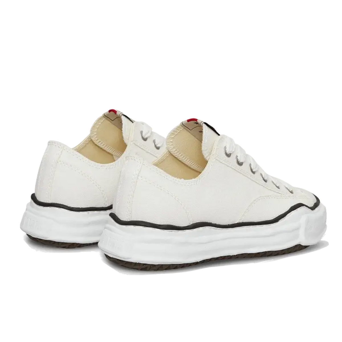 Maison Mihara Yasuhiro Peterson OG Sole Canvas Low White A01FW702WHITE 