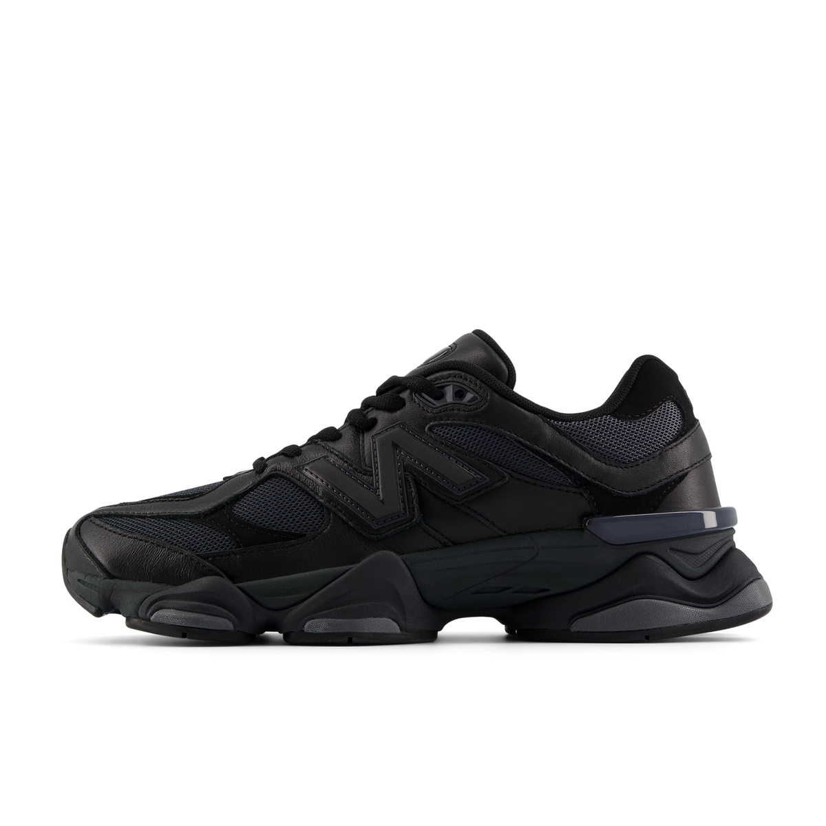 New Balance 9060 Triple Black Leather U9060NRI 