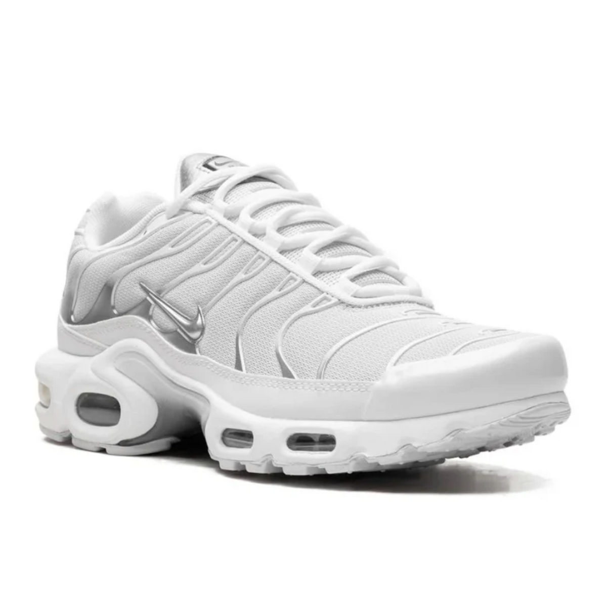 Nike Air Max Plus White Metallic Silver