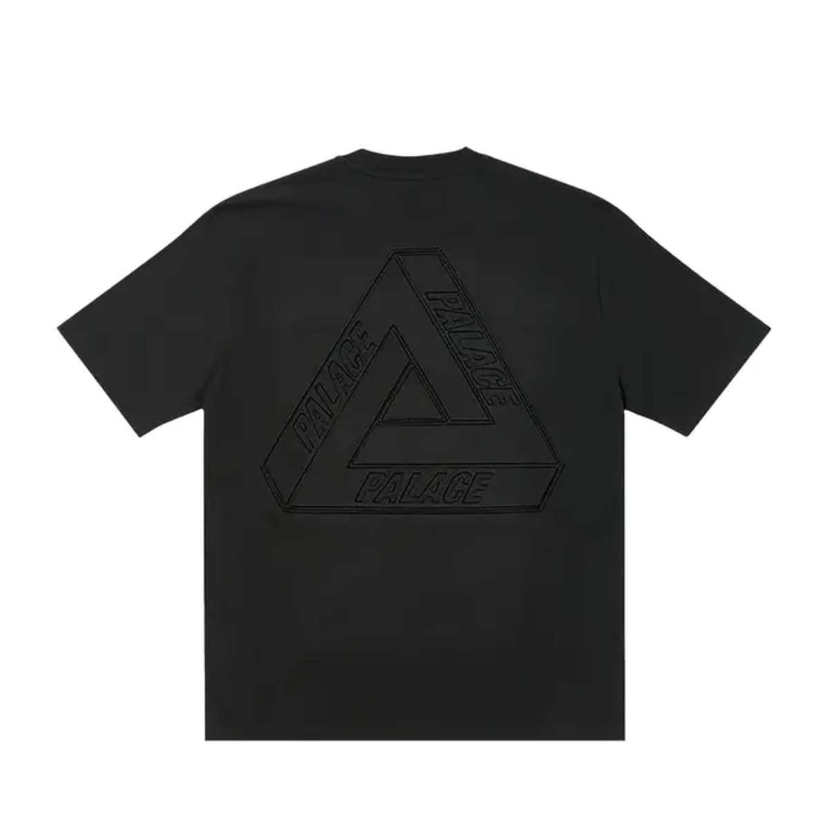Palace Tri-Ferg Embossed T-shirt Black