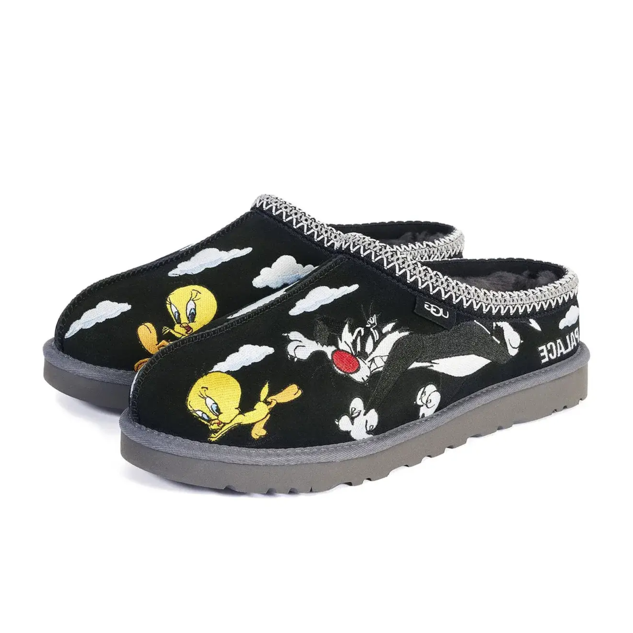 Palace x Looney Tunes x UGG Tasman Slipper Black