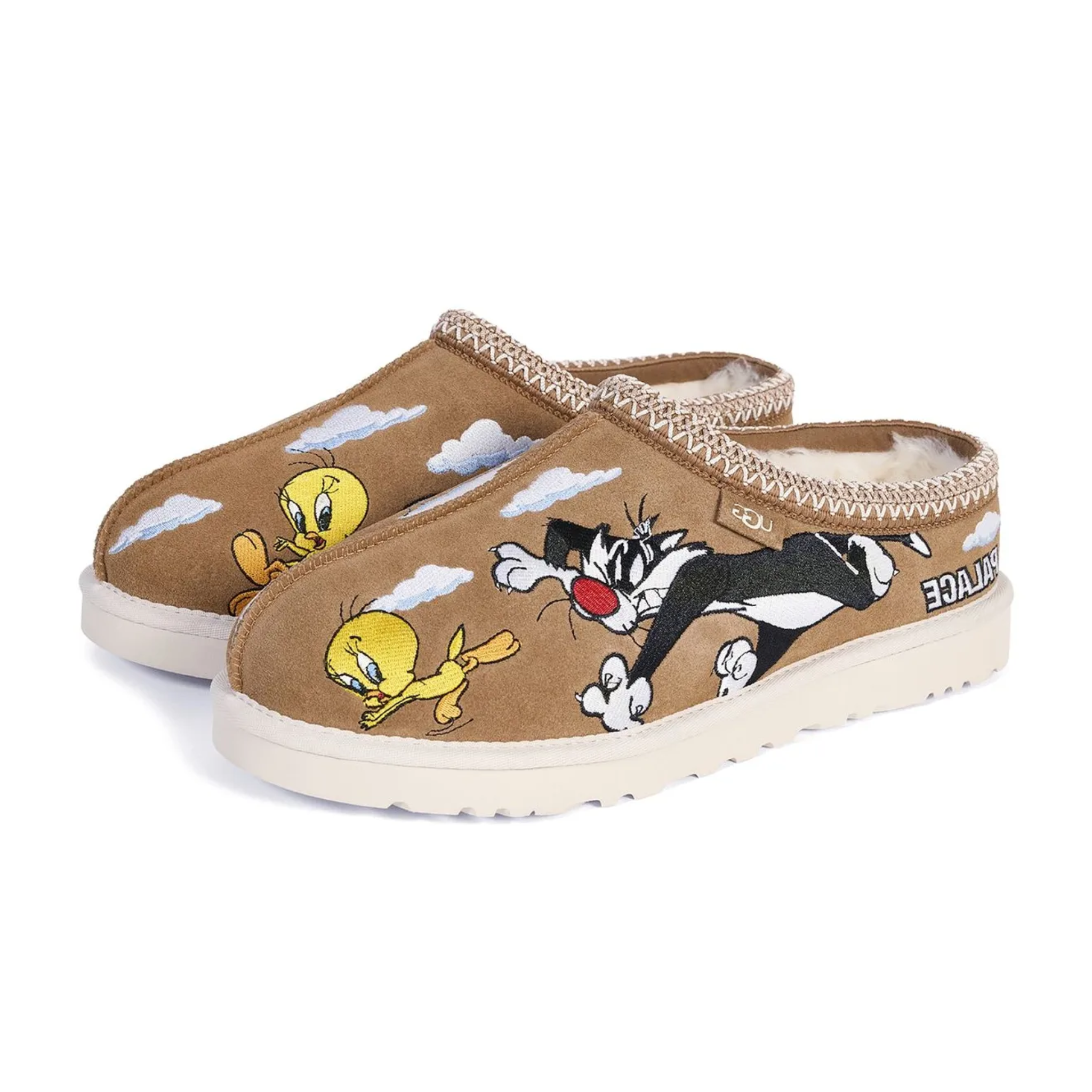 Palace x Looney Tunes x UGG Tasman Slipper Chestnut