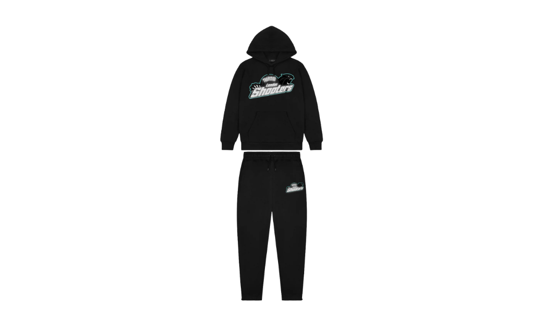 Trapstar Shooters Reflective Tracksuit Black