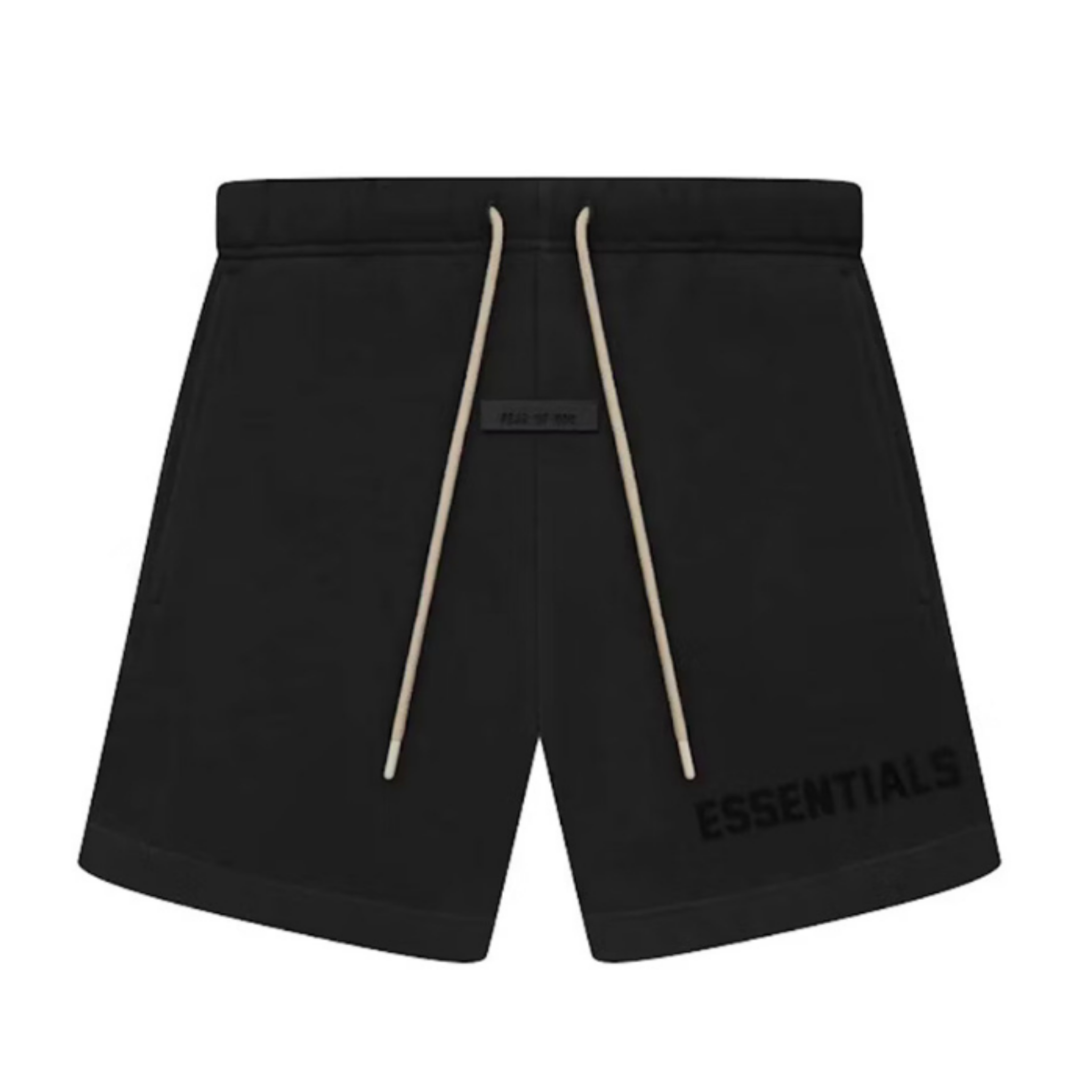 Spodenki Essentials Cream Drawstring Jet Black (SS23)