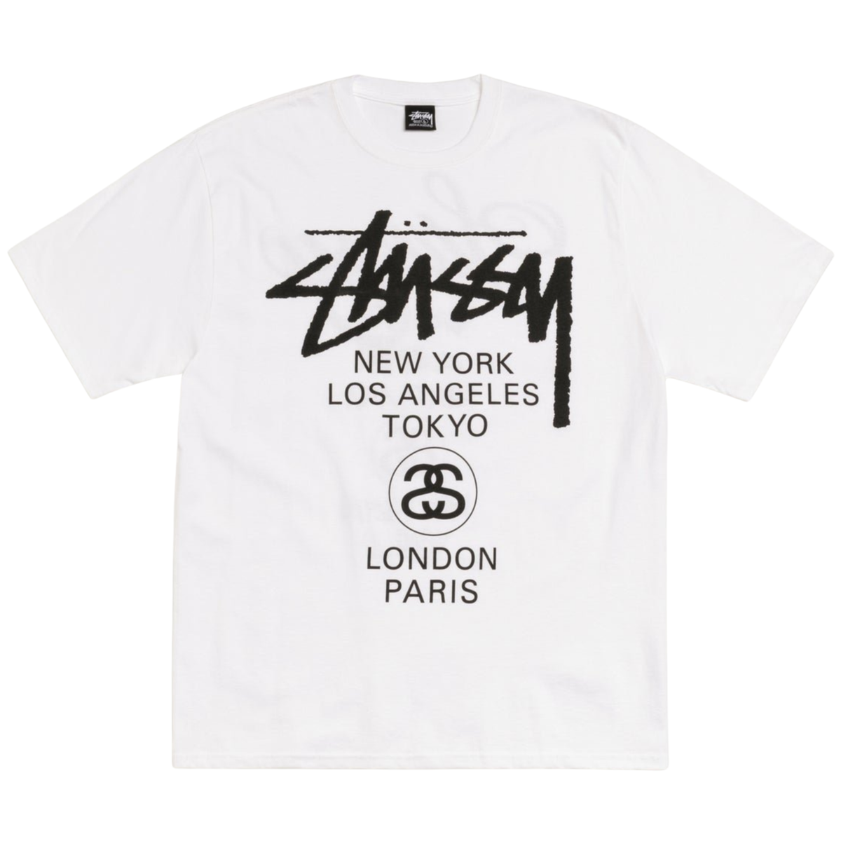 Stussy World Tour Tee White
