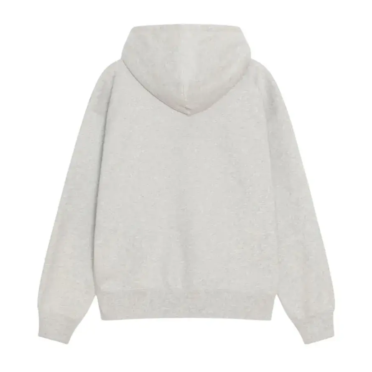 Stussy x Nike Fleece Zip Hoodie Grey Heather (FW25)