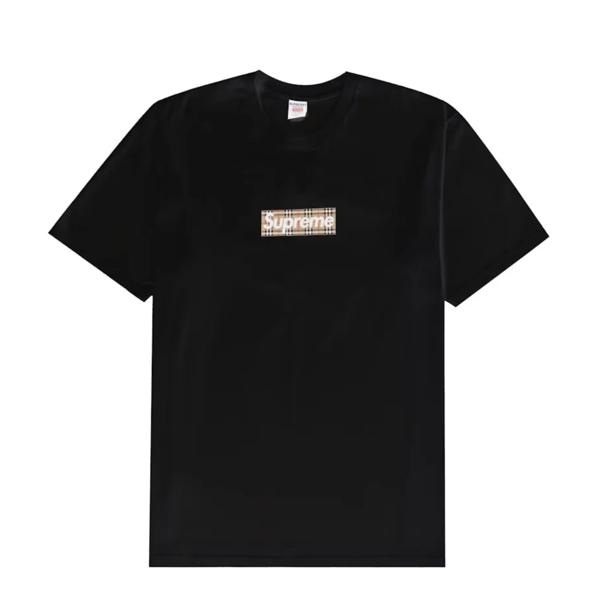 Supreme Burberry Box Logo Tee Black *OKAZJA*