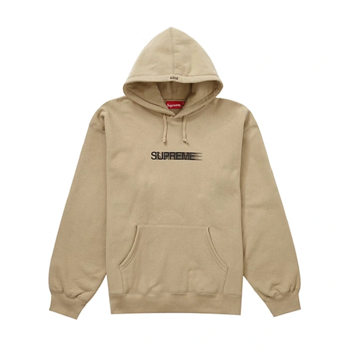 Supreme Motion Logo Hooded Sweatshirt (SS23) Dark Tan *OKAZJA*