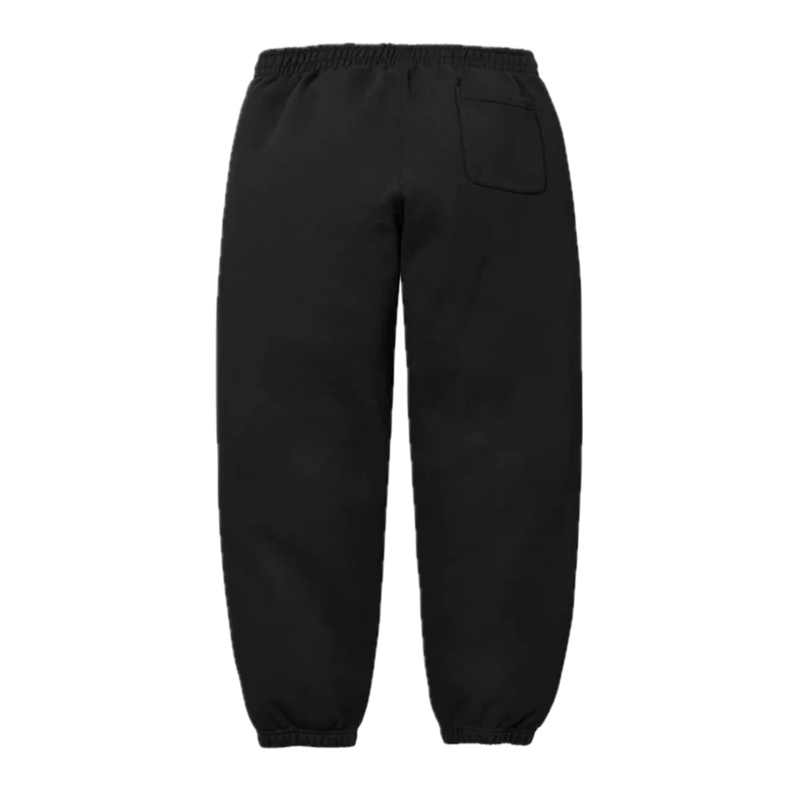 Supreme Satin Appliqué Sweatpant Black